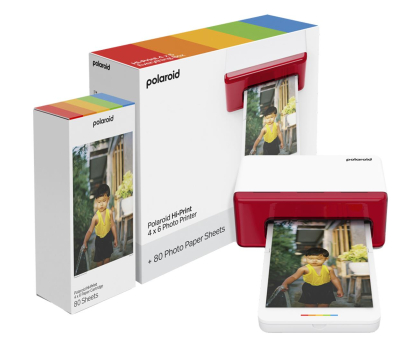 Drukarka do zdjęć Polaroid Hi-print 4x6 E-Box biała